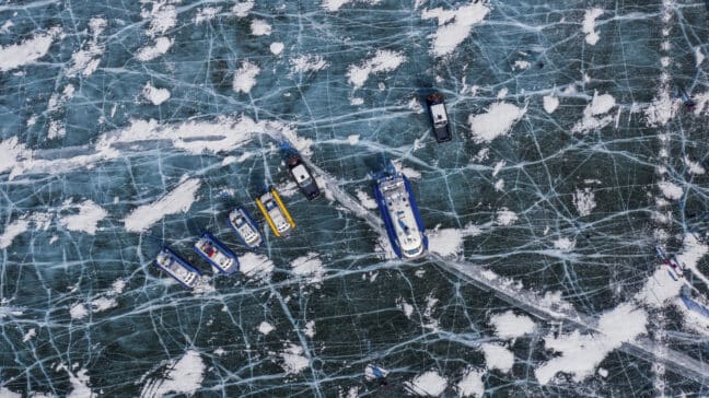 Looking Down On Polluted Waters
