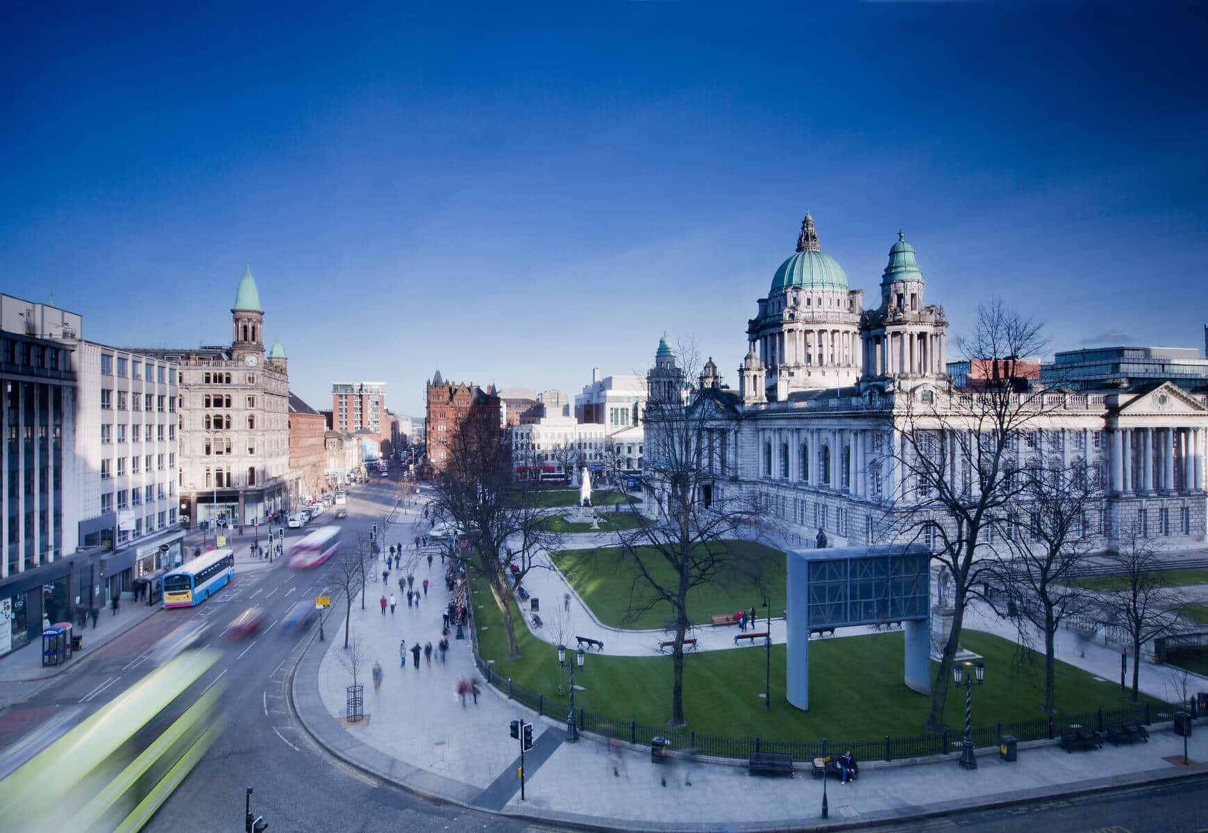 Shoppers in Belfast are the most likely to put the planet first with just 38 per cent saying money affected their choices. Photo courtesy of Tourism NI.