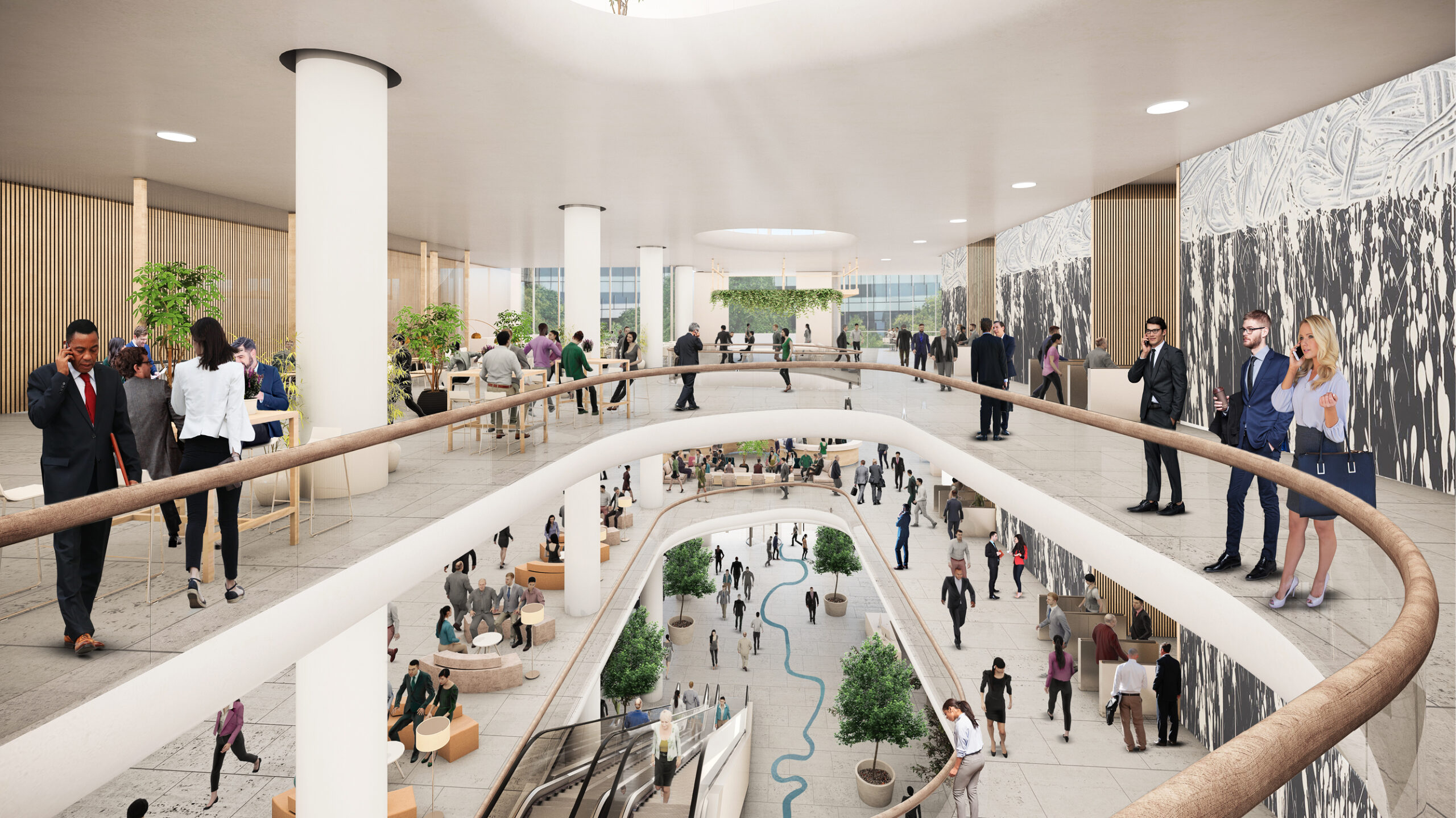 The interior of Citi Tower as it will look in 2025. Picture courtesy of Citi.