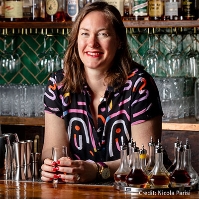 Shanna Farrell, author of A Good Drink: In Pursuit of Sustainable Spirits.